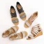 Bohemia Chic / Beautiful Gold Street Wear Womens Sandals 2021 5 cm Wedges Open / Peep Toe Sandals
