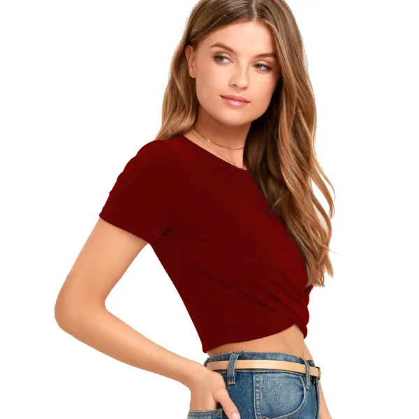 Summer Street Wear White Tight Women Tank 2021 Cotton Scoop Neck Short Sleeve Women's Tops Sweatshirts