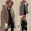 Tomber Hiver Noire Couleur Unie Tricot Vêtement de rue Chandails Manteaux & Vestes 2021 Coton Ample Manches Longues