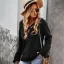 Sexy Fall Winter Beige Street Wear Sweaters 2021 Cotton V-Neck Regular Long Sleeve Women Tops