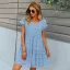 Comfortable Spring Summer Street Wear White Floral Women Dresses 2021 Loose V-Neck Short Sleeve