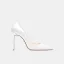 Chic / Beautiful Pearl Pink Street Wear Leather Pumps 2021 Patent Leather 10 cm Stiletto Heels Pointed Toe High Heels Pumps