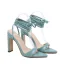 Roman Sexy Black Street Wear Open / Peep Toe Womens Sandals 2021 Ankle Strap 11 cm Thick Heels Sandals High Heels