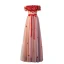 Charmant Rougissant Rose Robe De Soirée 2019 Princesse De l'épaule Cristal En Dentelle Fleur Appliques Manches Courtes Dos Nu Noeud Longue Robe De Ceremonie