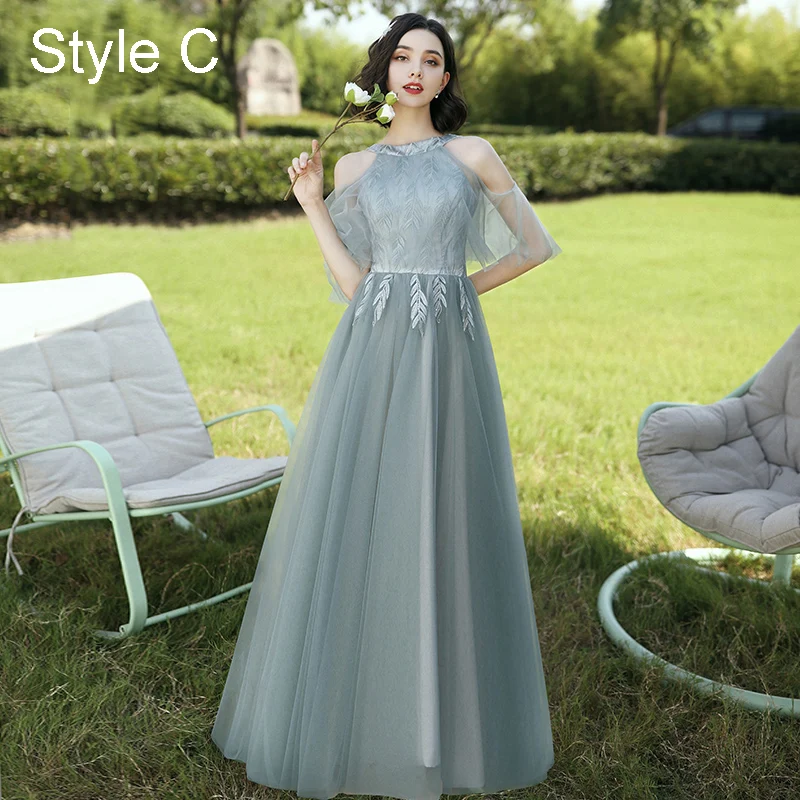 A-Lijn/Prinses Ronde Hals Knie-Lengte De Chiffon Bruidsmeisjes Jurk met
