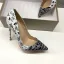 Mote Hvit Svart Doodle Aften Pumps 2019 Lær 12 cm Stiletthæler Spisse Pumps