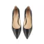 Chic / Belle Noire Soirée Escarpins 2019 Cuir 12 cm Talons Aiguilles À Bout Pointu Escarpins