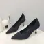 Mooie / Prachtige Khaki Toevallig Vlecht Pumps 2019 7 cm Naaldhakken / Stiletto Spitse Neus Pumps