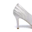Chic Ivoire Soirée Escarpins 2019 Cuir 8 cm Talons Aiguilles À Bout Pointu Escarpins