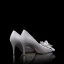 High End Glitzernden Silber Brautschuhe 2019 Kristall Strass Pailletten 6 cm Stilettos Spitzschuh Hochzeit Pumps
