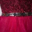 Charmant Bordeaux Robe De Soirée 2019 Princesse Encolure Dégagée Paillettes Ceinture Volants en Cascade Longue Robe De Ceremonie