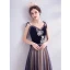 Classy Dark Green Prom Dresses 2020 A-Line / Princess Spaghetti Straps Pearl Rhinestone Lace Flower Sleeveless Backless Floor-Length / Long Formal Dresses