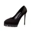 Stilig Kaki Kontors Pumps 2019 Mocka 12 cm Stilettklackar Spetsiga Pumps