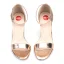 Simple Argenté Désinvolte Sandales Femme 2020 Bride Cheville 9 cm Talons Épais Peep Toes / Bout Ouvert Sandales