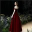 Vintage / Originale Bordeaux Robe De Soirée 2020 Princesse Daim De l'épaule Sans Manches Dos Nu Thé Longueur Robe De Ceremonie