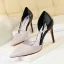 Schöne Rosa Abend Damenschuhe 2020 9 cm Stilettos Spitzschuh Hochhackige