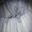 Elegant Grey Rhinestone Prom Dresses 2021 A-Line / Princess Spaghetti Straps Sleeveless Backless Floor-Length / Long Formal Dresses