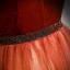 Moderne / Mode Dégradé De Couleur Rouge Glitter Robe De Bal 2021 Princesse Bretelles Spaghetti Faux Diamant Ceinture Sans Manches Dos Nu Longue Robe De Ceremonie