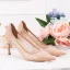 Chic / Beautiful Black Pierced Casual Pumps 2020 Lace 7 cm Stiletto Heels Pointed Toe Pumps