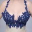 Sexy Königliches Blau Abendkleider 2020 A Linie Spaghettiträger Strass Spitze Blumen Ärmellos Rückenfreies Lange Festliche Kleider