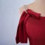 Simple Bordeaux Robe De Soirée 2020 Trompette / Sirène Faux Diamant Bretelles Spaghetti Sans Manches Dos Nu Train De Balayage Robe De Ceremonie