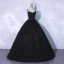 Chic / Belle Noire Robe De Bal 2021 Bretelles Spaghetti Sans Manches Dos Nu Longue Robe De Ceremonie