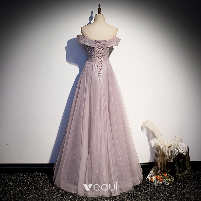 Strapless Beaded Prom Dresses, A-line Prom Dresses, Stary Light Prom Dresses, 2021 Prom Dresses Strapless Beaded Prom Dresses, A-line Prom Dresses, Stary Light Prom Dresses, 2021 Prom Dresses