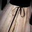 Élégant Noire Robe De Bal 2022 Princesse Encolure Carrée Étoile Paillettes Ceinture Noeud 3/4 Manches Longue Robe De Ceremonie