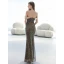 Sexy Multi-Colors Sequins Evening Dresses 2022 Trumpet / Mermaid Off-The-Shoulder Sleeveless Backless Floor-Length / Long Evening Party Formal Dresses