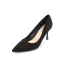 Modest / Simple Pool Blue Suede Office OL Pumps 2022 8 cm Stiletto Heels Pointed Toe Pumps High Heels