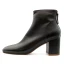 Moda Czarne Przypadkowy Buty Damskie 2020 Skórzany 7 cm Grubym Obcasie Szpiczaste Boots