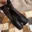 Fabulous Ivory Casual Womens Boots 2020 Leather 4 cm Thick Heels Pointed Toe Low Heel Boots
