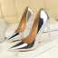Charming Bronze Evening Party Pumps 2020 Patent Leather 10 cm Stiletto Heels Pointed Toe Pumps
