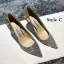 Scintillantes Doré Cuir Chaussure De Mariée 2020 Paillettes 9 cm Talons Aiguilles À Bout Pointu Escarpins