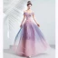 Charmant Rougissant Rose Glitter Robe De Soirée 2020 Princesse De l'épaule Perlage Cristal Paillettes En Dentelle Fleur Sans Manches Dos Nu Longue Robe De Ceremonie
