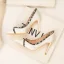 Chic / Belle Ivoire Soirée Escarpins 2020 Rivet 10 cm Talons Aiguilles À Bout Pointu Escarpins