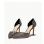 Sparkly Black Evening Party Womens Shoes 2020 Sequins 8 cm Stiletto Heels Pointed Toe Heels