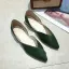 Modest / Simple Black Casual Suede Flat Womens Shoes 2020 Pointed Toe