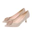 Bling Bling Gold Crystal Wedding Shoes 2020 Rhinestone 8 cm Stiletto Heels Pointed Toe Wedding Pumps