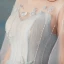 Elegant Sky Blue Summer Evening Dresses  2018 A-Line / Princess Lace Flower Beading Scoop Neck Backless Long Sleeve Sweep Train Formal Dresses