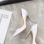 Schöne Schwarz Büro OL Pumps 2020 Lackleder 10 cm Stilettos Spitzschuh Pumps