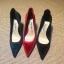 Modest / Simple Casual Burgundy Suede Pumps 2020 8 cm Stiletto Heels Pointed Toe Pumps
