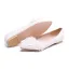 Abordable Ivoire Désinvolte Plate Chaussures Femmes 2020 En Dentelle À Bout Pointu