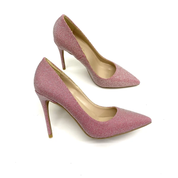 Charmant Rougissant Rose Cocktail Faux Diamant Escarpins 2020 12 cm Talons Aiguilles À Bout Pointu Escarpins