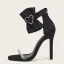 Sexy Lavande Promo Sandales Femme 2021 Faux Diamant Noeud Bride Cheville 11 cm Talons Aiguilles Peep Toes / Bout Ouvert Sandales Talons Hauts