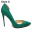 Enkel Kongeblå Gateklær Pumps 2020 12 cm Stiletthæler Spisse Pumps
