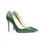 Enkla Gul Casual Pumps 2020 10 cm Stilettklackar Spetsiga Pumps