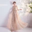 Fashion Gold Evening Dresses  2020 A-Line / Princess Spaghetti Straps Sequins Tassel Sleeveless Backless Floor-Length / Long Formal Dresses