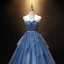 Fashion Ocean Blue Prom Dresses 2021 A-Line / Princess Strapless Rhinestone Sash Sleeveless Backless Floor-Length / Long Formal Dresses