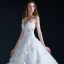 Fantastiske / Unike Hvit Brudekjoler 2018 Ballkjole Appliques Beading Rhinestone Kjæreste Ryggløse Uten Ermer Royal Train Bryllup